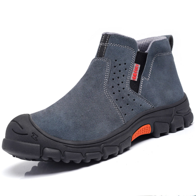 Waterdichte Veiligheidsschoenen Lichtgewicht Kaki - StudioMarella