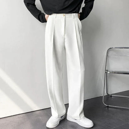 Lars | Stijlvolle Paris pantalon in de kleur Zwart voor heren in Formal stijl geschikt voor alle seizoenen.