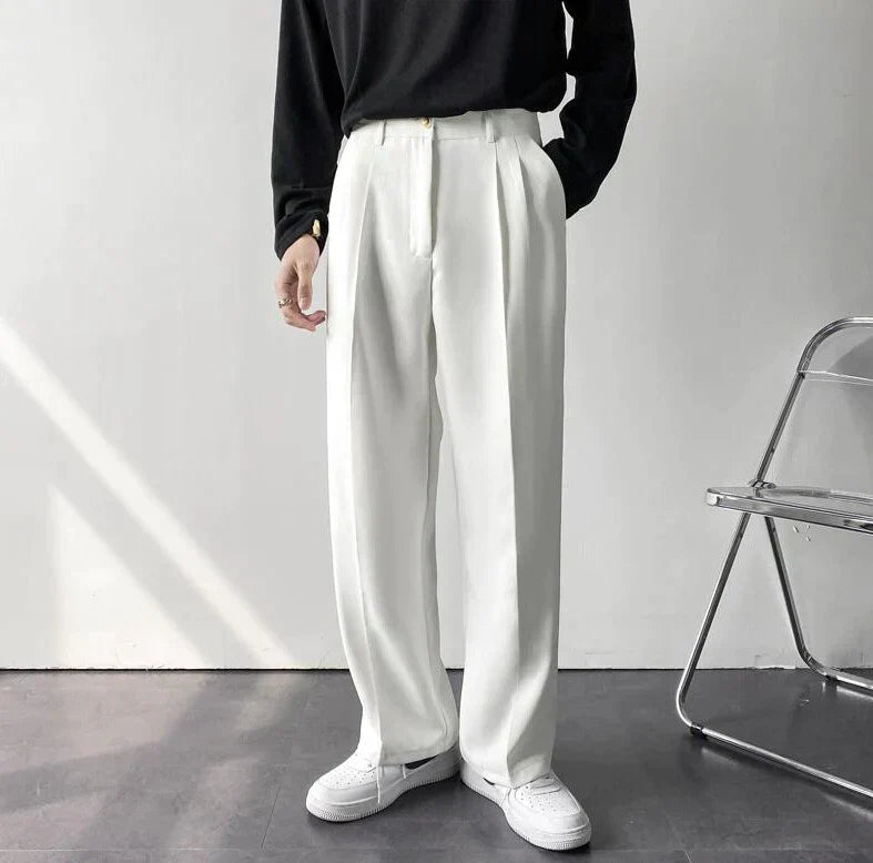 Lars | Stijlvolle Paris pantalon in de kleur Zwart voor heren in Formal stijl geschikt voor alle seizoenen.