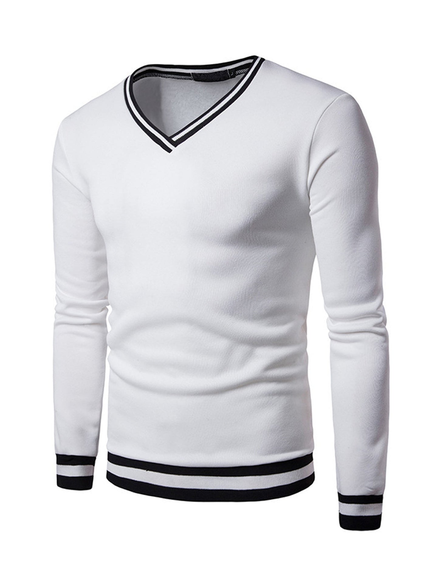 Herensweatshirt Kleurblok Design Warm en Comfortabel - StudioMarella