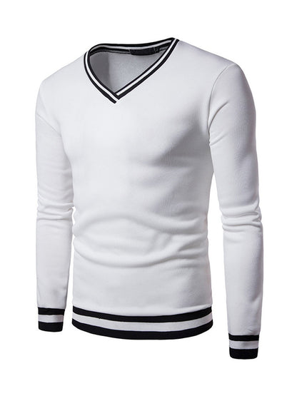Herensweatshirt Kleurblok Design Warm en Comfortabel - StudioMarella
