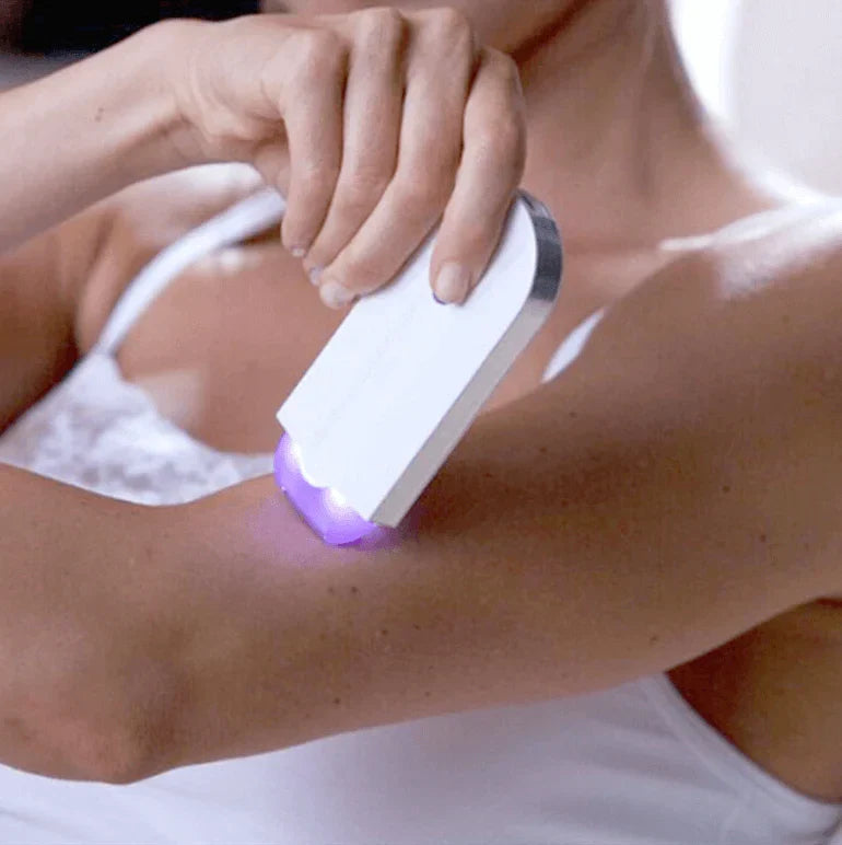 Oplaadbare Haarontharingsapparaat met LED — Pijnloos en Veilig Epilator voor Gezicht, Armen en Benen