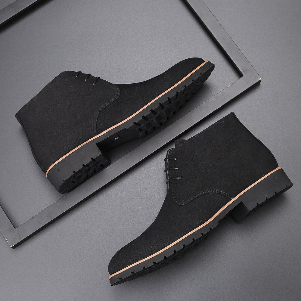 Leren Heren Schoenen Klassieke Look