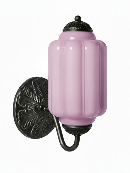 Melkglazen Wandlamp Eloise voor Hal en Slaapkamer | Vintage Wandverlichting met Melkwit Glas