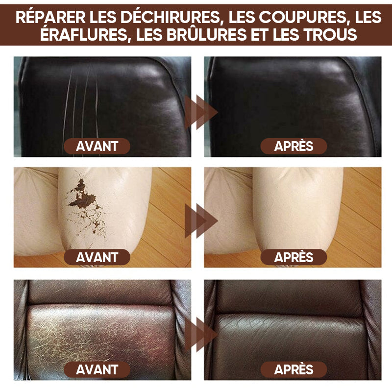Leerreparatiehars voor Leer en Kunstleer Meubels Kleding Banken Autostoelen Schoenen Tassen Zachte Coating