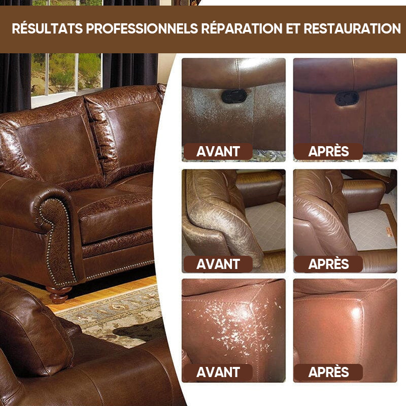 Leerreparatiehars voor Leer en Kunstleer Meubels Kleding Banken Autostoelen Schoenen Tassen Zachte Coating