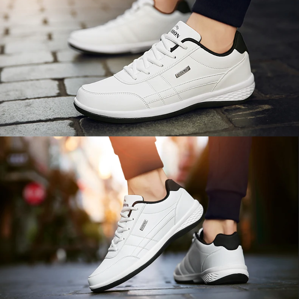 Heren Sneakers van Leer Comfortabel Orthopedisch