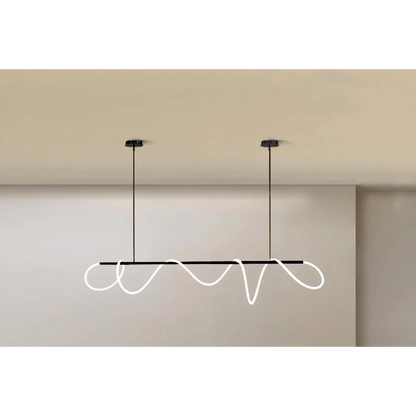 Plafondlamp Koper G9 Gebogen Buis Goud Zwart Zilver Woonkamer Eetkamer LED Opbouw Minimalistische Bureaulamp