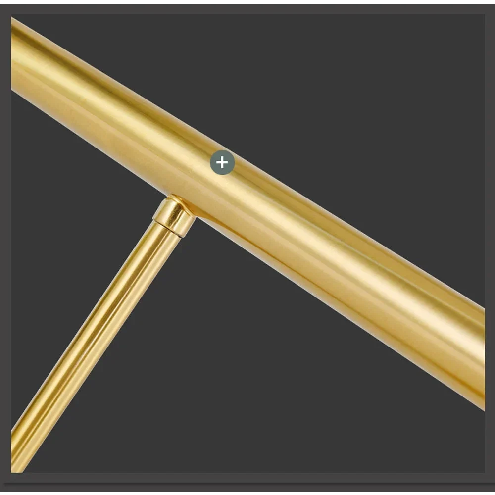Plafondlamp Koper G9 Gebogen Buis Goud Zwart Zilver Woonkamer Eetkamer LED Opbouw Minimalistische Bureaulamp
