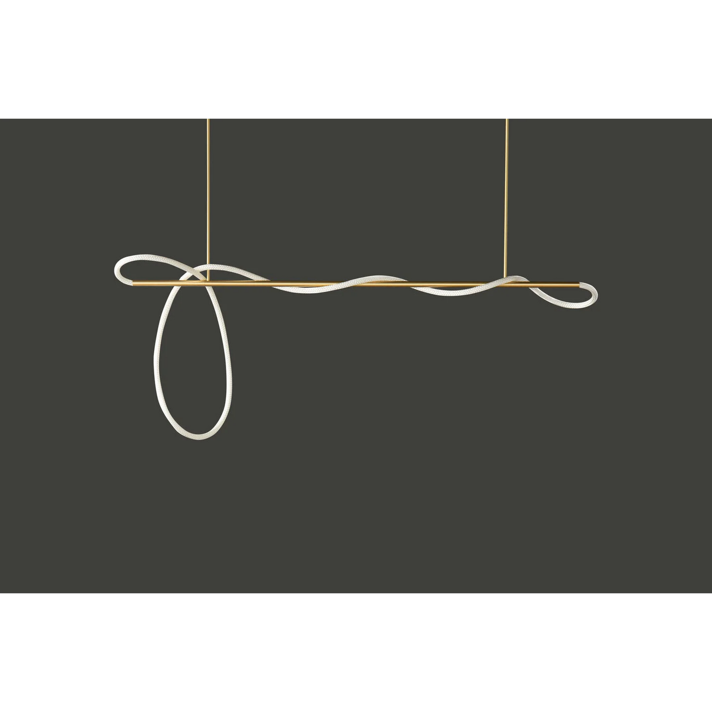 Plafondlamp Koper G9 Gebogen Buis Goud Zwart Zilver Woonkamer Eetkamer LED Opbouw Minimalistische Bureaulamp