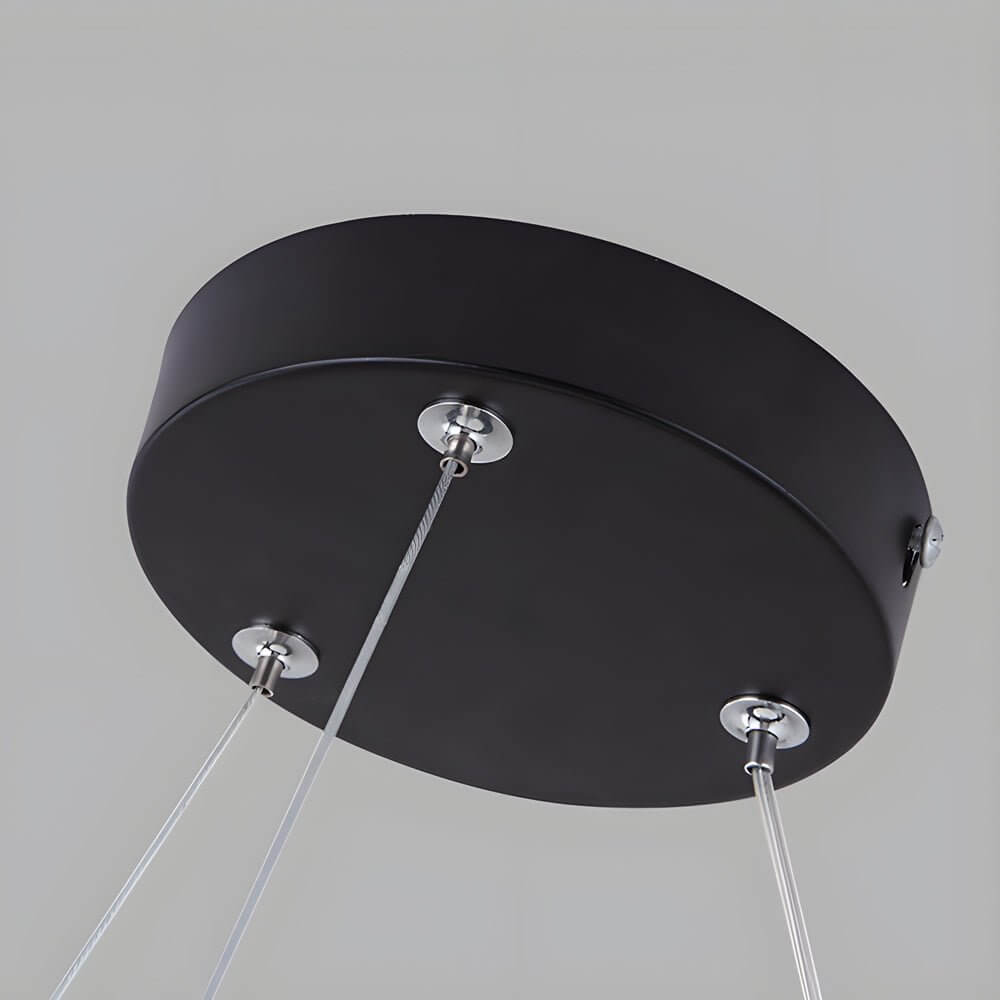 Industriële LED Ring Hanglamp 6000K Met IP42 En Acryl Diffuser