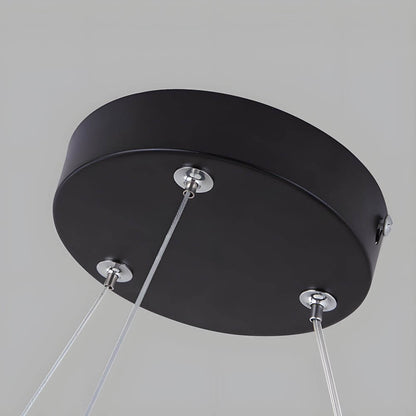 Industriële LED Ring Hanglamp 6000K Met IP42 En Acryl Diffuser