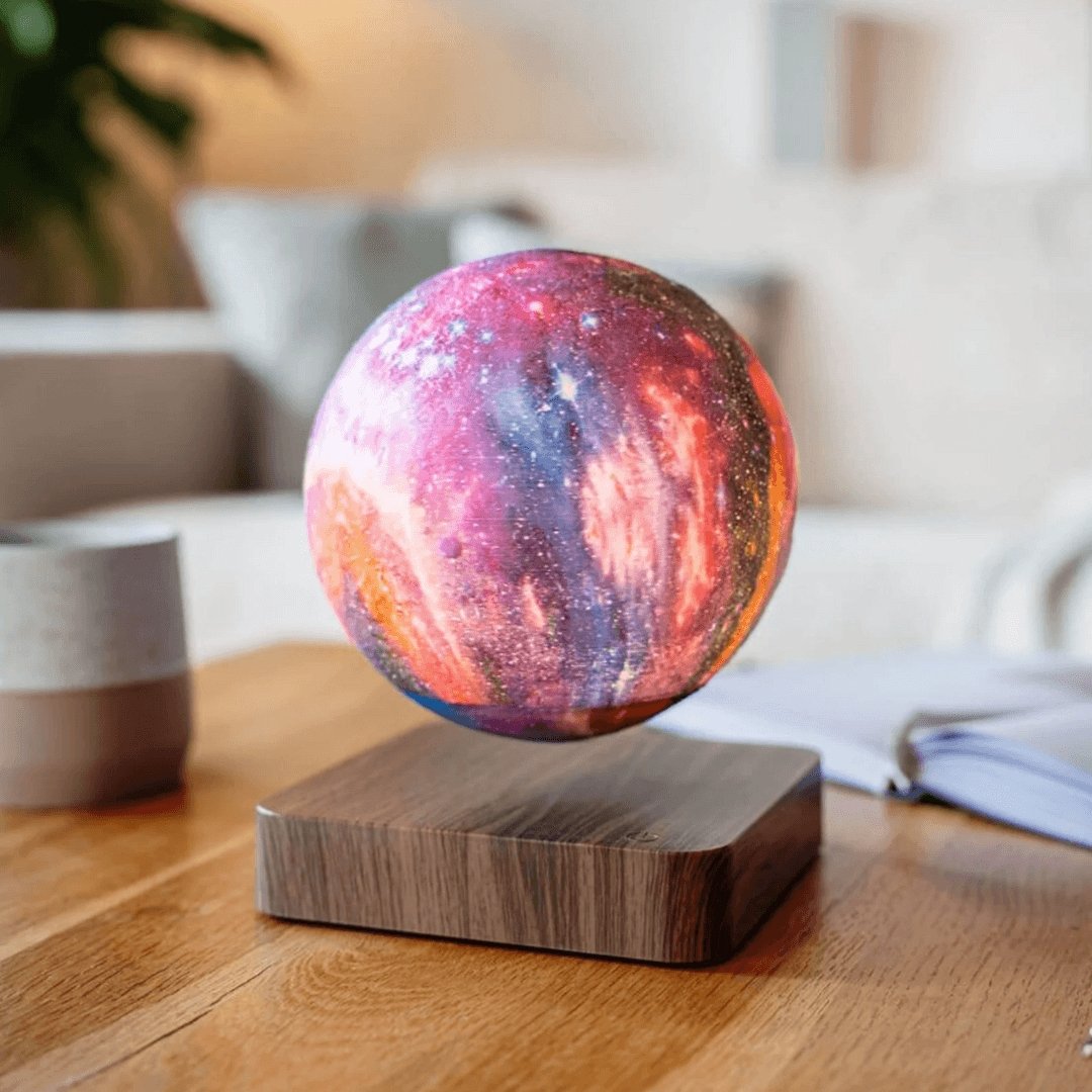 Zwevende Maanlamp met Magnetische Levitatie en LED-Verlichting 15cm