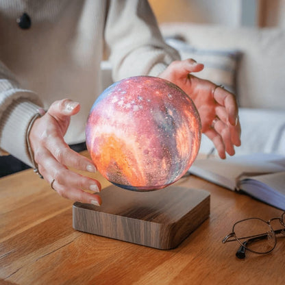 Zwevende Maanlamp met Magnetische Levitatie en LED-Verlichting 15cm