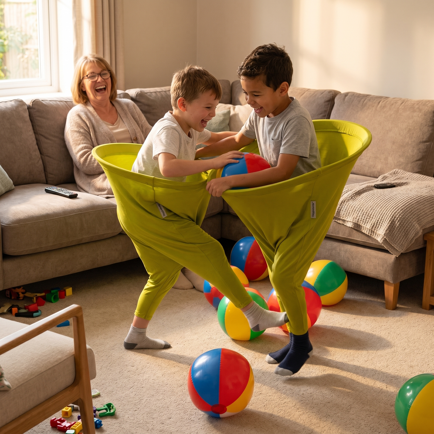 Reuzenpanty Feestspel voor Familie & Vrienden – Vrolijke Balvanggame voor Kinderen & Volwassenen