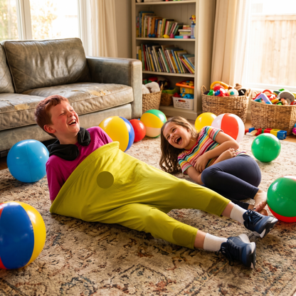 Reuzenpanty Feestspel voor Familie & Vrienden – Vrolijke Balvanggame voor Kinderen & Volwassenen