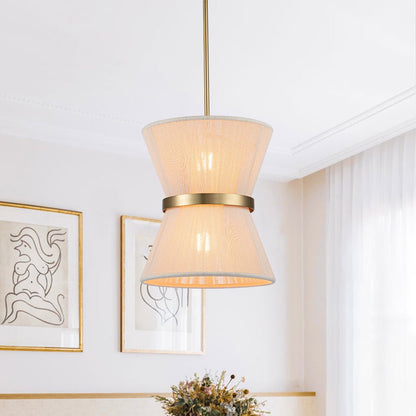 Hanglamp Touw Gevlochten Messing Beige Zwart Bohemian Drum Eetkamer Woonkamer Slaapkamer Entree Farmhouse Coastal Verstelbaar E26 E12