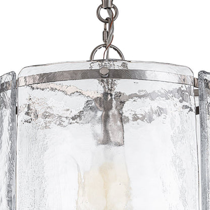 Hanglamp Cilinder Glas Messing Nikkel 32cm E26 Verstelbaar Keuken Eetkamer Entree Kooi Pendel Woonkamer Badkamer Farmhouse