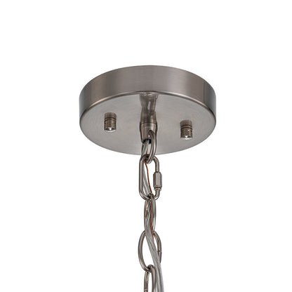 Hanglamp Cilinder Glas Messing Nikkel 32cm E26 Verstelbaar Keuken Eetkamer Entree Kooi Pendel Woonkamer Badkamer Farmhouse