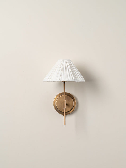 Wandlamp Linnen Bloem Design Messing G9 Wandlamp Slaapkamer Bedlamp