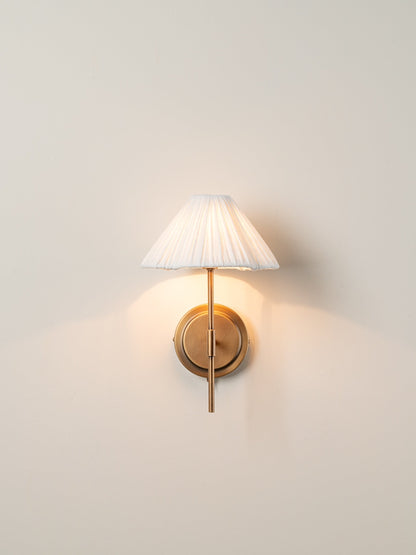 Wandlamp Linnen Bloem Design Messing G9 Wandlamp Slaapkamer Bedlamp