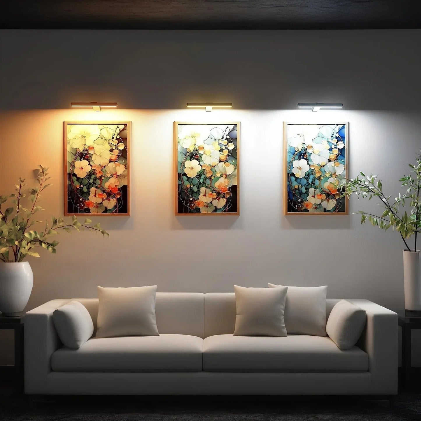 Draadloze LED Schilderijverlichting – Oplaadbare Wandlamp voor Kunst & Foto’s