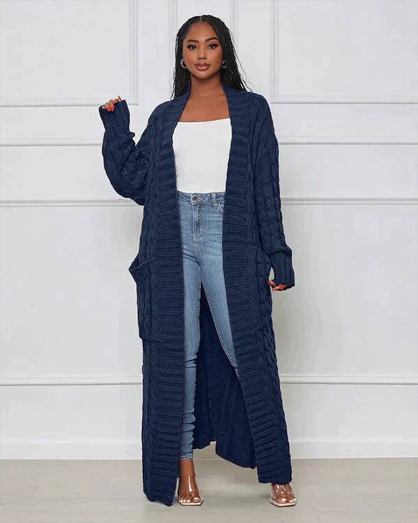 Vest met V-hals Lange Casual Stijl