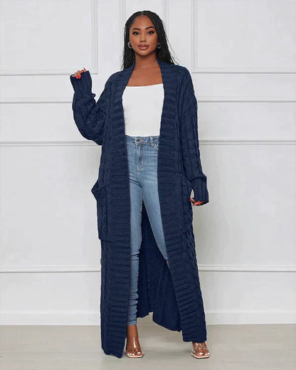 Vest met V-hals Lange Casual Stijl