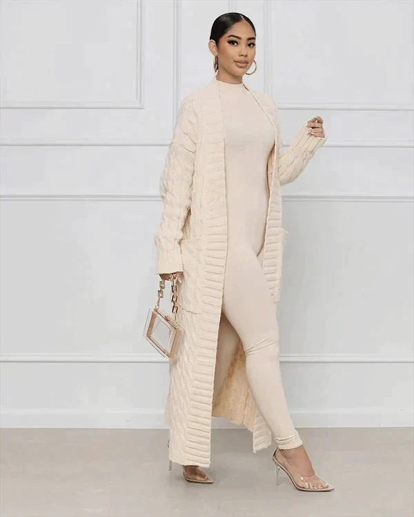 Vest met V-hals Lange Casual Stijl