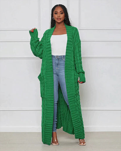 Vest met V-hals Lange Casual Stijl