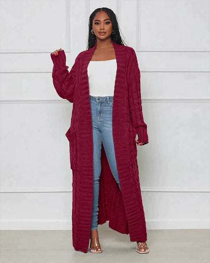 Vest met V-hals Lange Casual Stijl