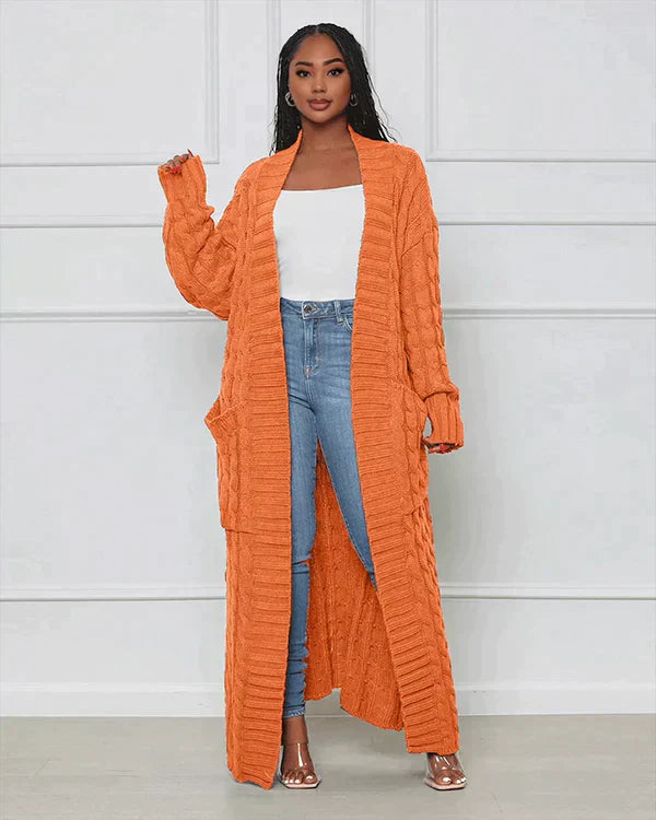 Vest met V-hals Lange Casual Stijl