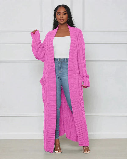 Vest met V-hals Lange Casual Stijl