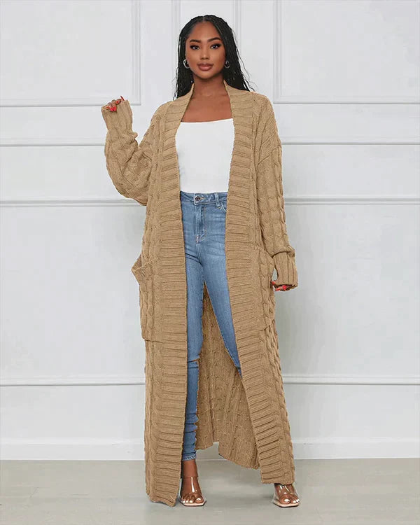 Vest met V-hals Lange Casual Stijl