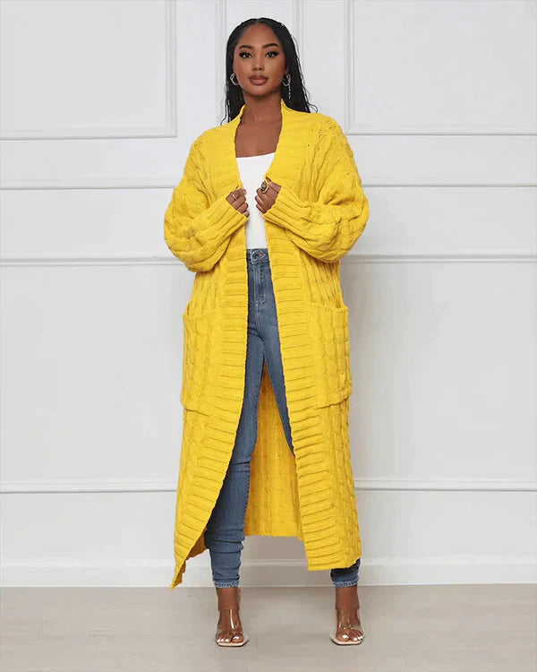 Vest met V-hals Lange Casual Stijl