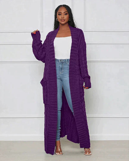 Vest met V-hals Lange Casual Stijl