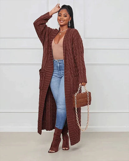 Vest met V-hals Lange Casual Stijl