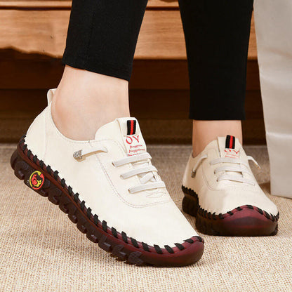 Comfortabele Platte Dames Loafer met Voetboogsteun en Orthopedische Zool