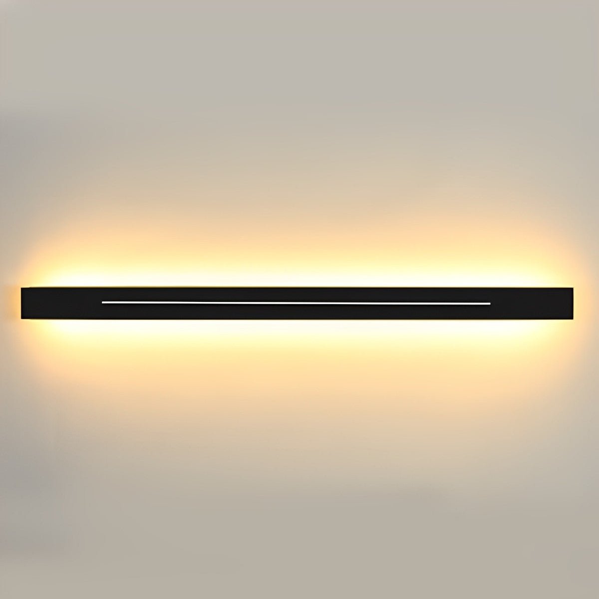Wandlamp LED Strip Zwart IJzer Acryl Woonkamer Slaapkamer Lineair 60cm 80cm 100cm 120cm 3 Kleurmodi Minimalistisch Spiegel Accent