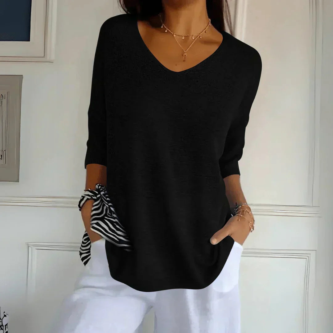 Vrouwelijke Elegant Blouse Relaxed Fit