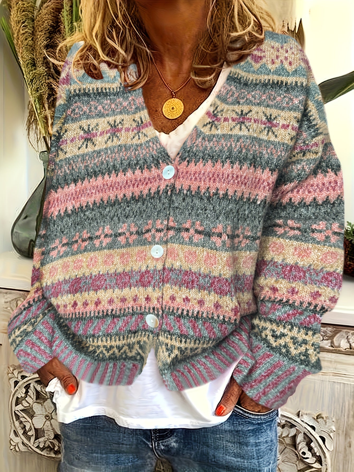 Camouflage Vest Casual voor Dames - StudioMarella
