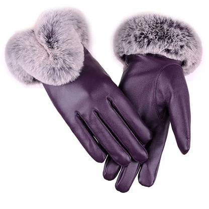 Dames Leren Handschoenen Warm en Chic - StudioMarella
