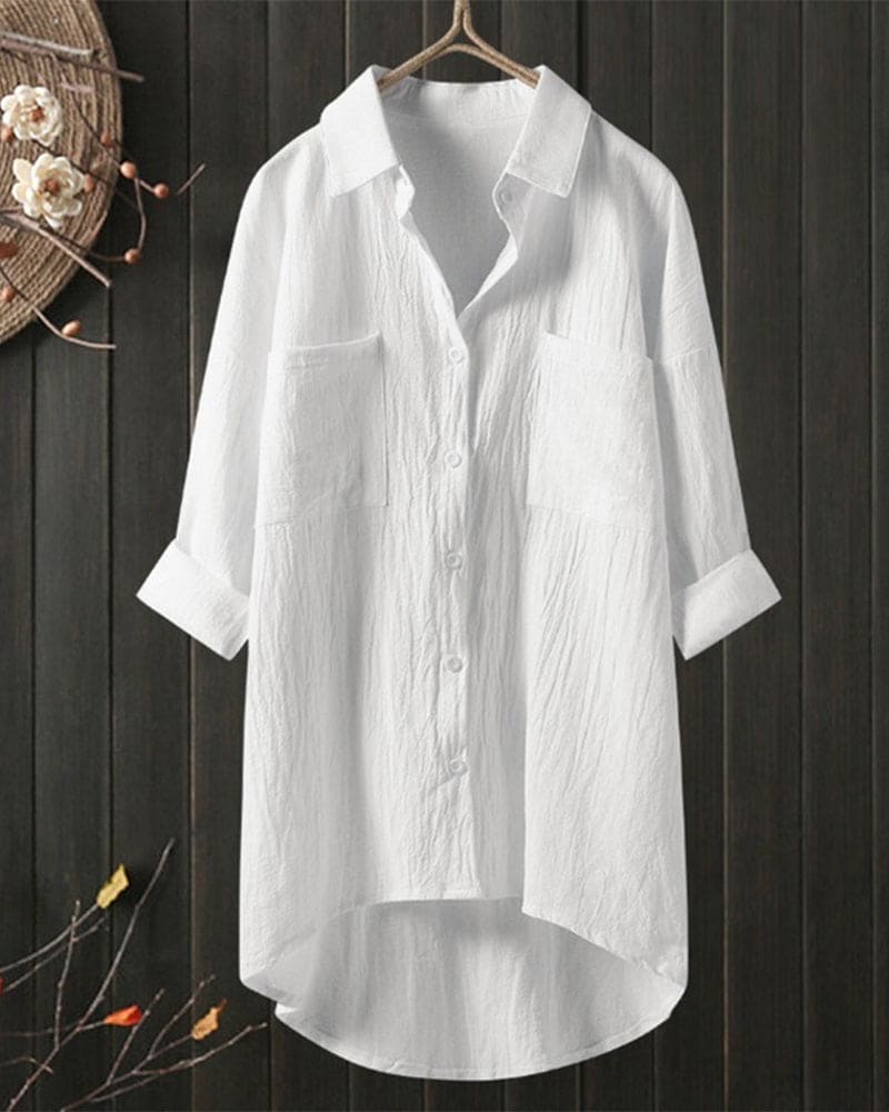 Vrouwen Blouse Lange Mouwen Elegante Stijl - StudioMarella
