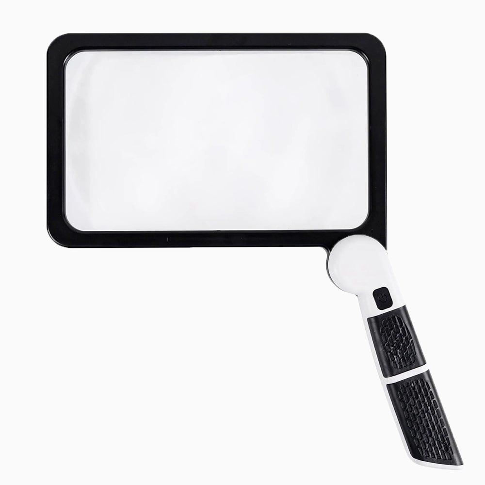 Opvouwbare led loep met verlichting voor lezen, hobby’s en precisiewerk