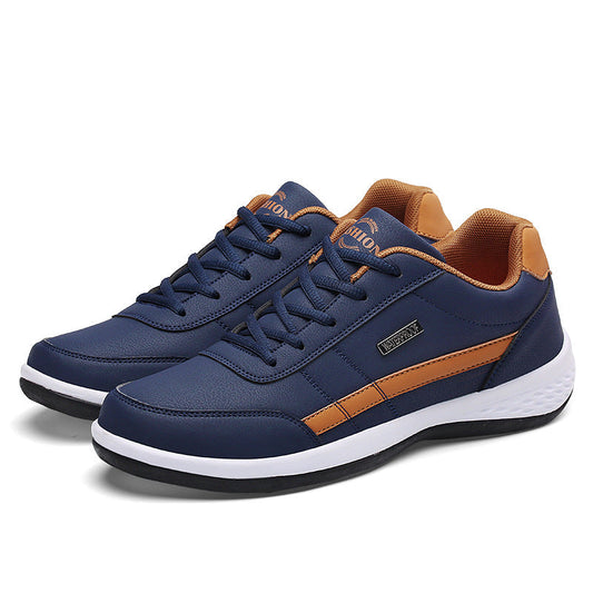 Leren Herenschoenen Sneakers Sportief Stijlvol Design - StudioMarella