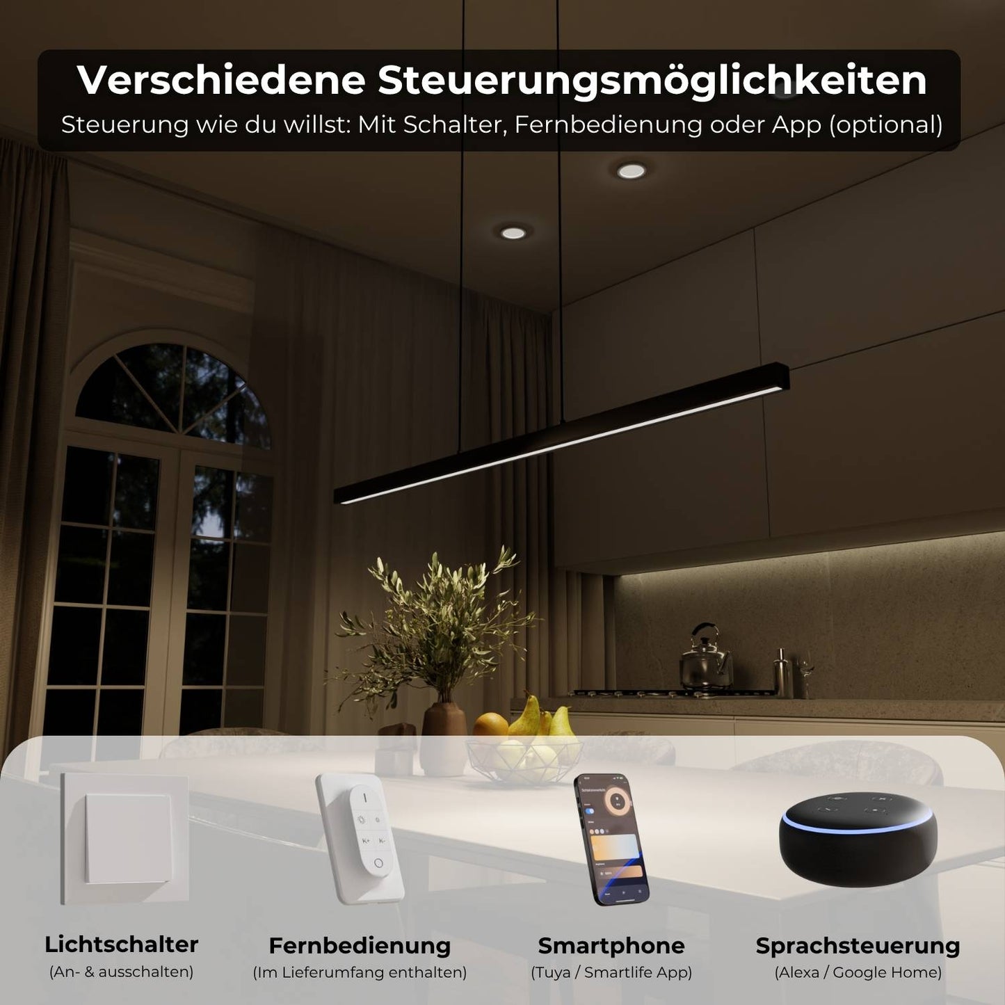 Lunara Design Hanglamp – Moderne Pendellamp met Tijdloos Design & Sfeervolle Verlichting
