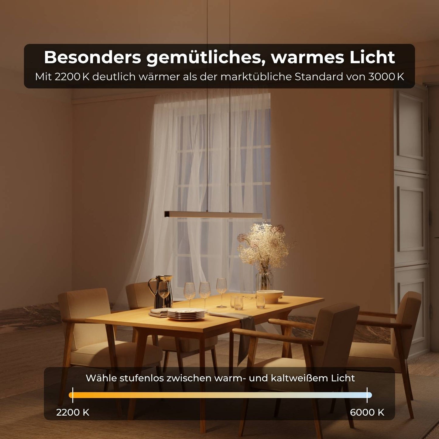 Lunara Design Hanglamp – Moderne Pendellamp met Tijdloos Design & Sfeervolle Verlichting