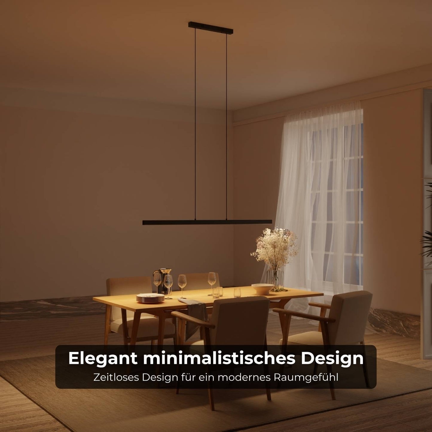 Lunara Design Hanglamp – Moderne Pendellamp met Tijdloos Design & Sfeervolle Verlichting