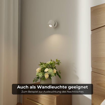 Verstelbare plafondlamp met draaibare lichtkop en warm 2700k licht