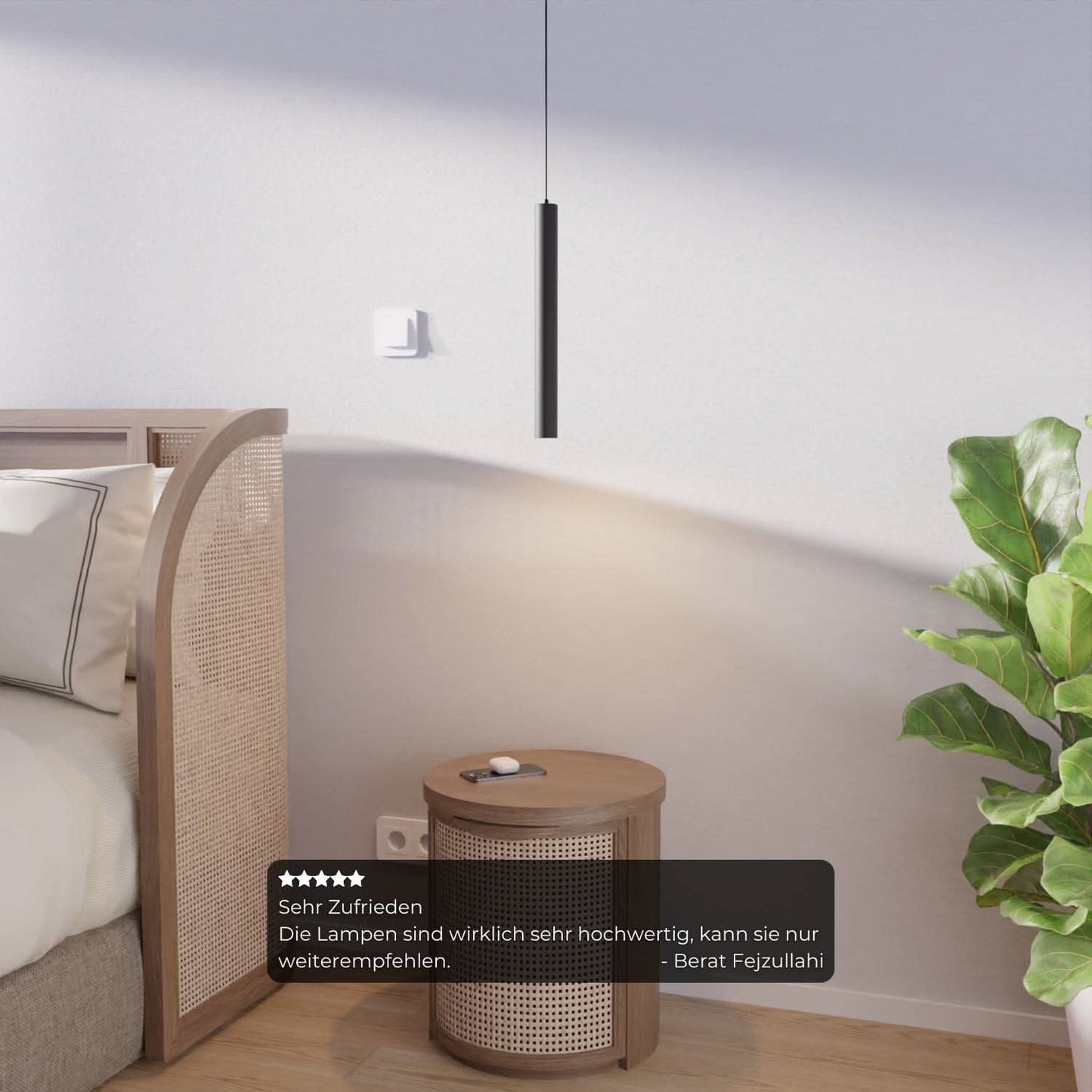 Luxe design hanglamp voor keuken en slaapkamer – Novaro